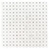 MSI Bianco Dolomite Dotty 12.31 In. X 12.36 In. X 10 Mm Polished Marble Mesh-Mounted Mosaic Tile (10.6 Sq. Ft. / Case)