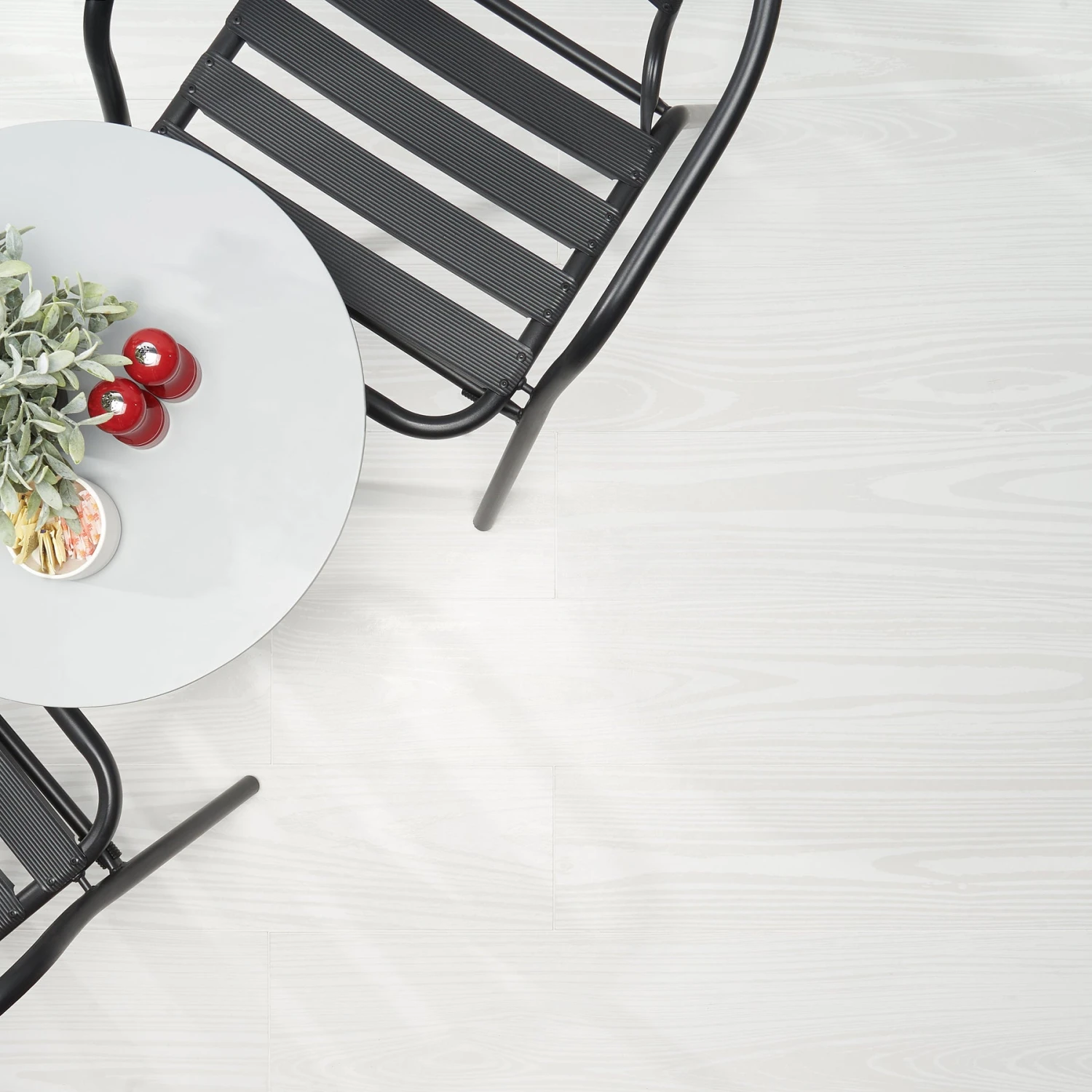 Bond Tile Sketchwood White 8 In. X 48 In. Matte Porcelain Floor And Wall Tile (5 Pieces 12.91 Sq. Ft. / Box) 2 Bond Tile Sketchwood White 8 In. X 48 In. Matte Porcelain Floor And Wall Tile (5 Pieces 12.91 Sq. Ft. / Box) - Image 2