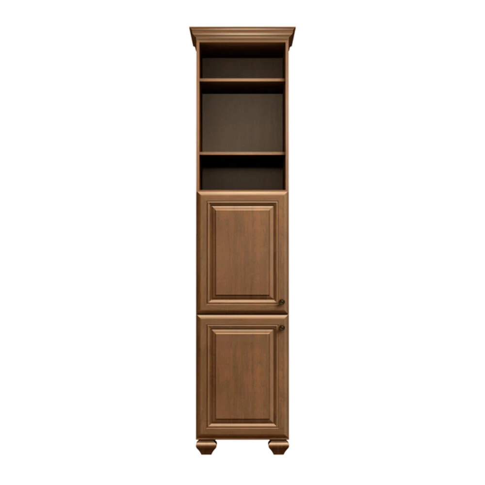 MagickWoods Elements Manchester 20-3/16"W X 22-7/16"D X 84"H Mocha Linen Cabinet 1 MagickWoods Elements Manchester 20-3/16"W X 22-7/16"D X 84"H Mocha Linen Cabinet