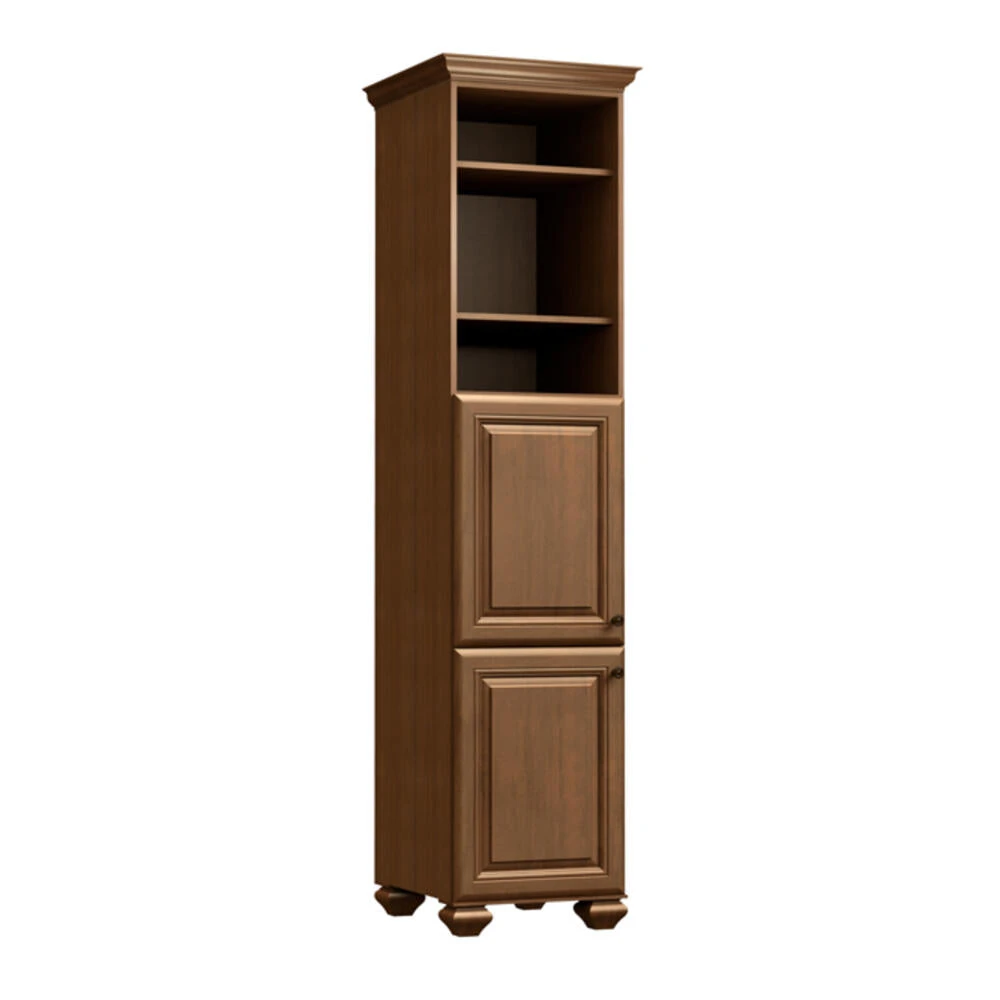 MagickWoods Elements Manchester 20-3/16"W X 22-7/16"D X 84"H Mocha Linen Cabinet 2 MagickWoods Elements Manchester 20-3/16"W X 22-7/16"D X 84"H Mocha Linen Cabinet - Image 2