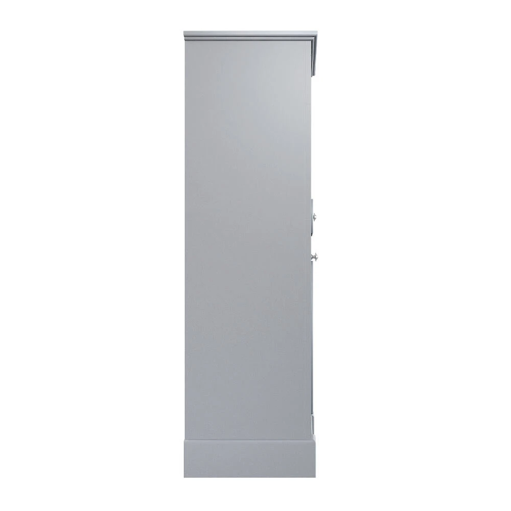 MagickWoods Libertyville 18"W X 18"D X 60"H Cloud Gray Linen Cabinet 9 MagickWoods Libertyville 18"W X 18"D X 60"H Cloud Gray Linen Cabinet - Image 9