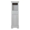 MagickWoods Libertyville 18"W X 18"D X 60"H Cloud Gray Linen Cabinet