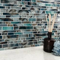 MSI Night Sky Interlocking 11.81 In. X 11.81 In. X 8mm Glass Mesh-Mounted Mosaic Tile (9.7 Sq. Ft. / Case) -Allied Brass Shop 307cb380aa50f4bcbed90f7a8812d38a 1800x1800