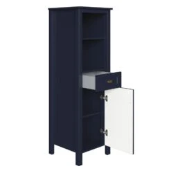 MagickWoods Montgomery 19"W X 18-1/2"D X 60"H Midnight Blue Linen Cabinet -Allied Brass Shop 31019 lov mw 1800x1800