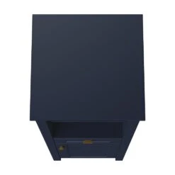 MagickWoods Montgomery 19"W X 18-1/2"D X 60"H Midnight Blue Linen Cabinet -Allied Brass Shop 31019 tv mw 1800x1800