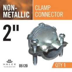 2 In. Non-Metallic (NM) Sheathed Cable Clamp Connectors -Allied Brass Shop 311fe364dc1d6797c5f333ee31caab46 1800x1800
