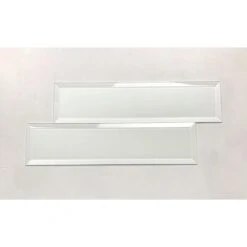ABOLOS Frosted Elegance White Subway 3 In. X 12 In Glossy Glass Subway Tile (1 Sq. Ft.) -Allied Brass Shop 31312dae6a9edba6e00308ce2a88afc4 1800x1800