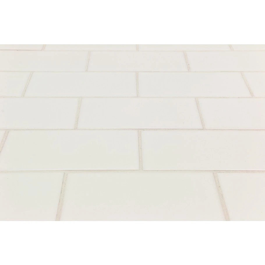 Bond Tile Core White 3 In. X 6 In. Matte Ceramic Subway Wall Tile (54 Pieces 6.54 Sq. Ft. / Box) 3 Bond Tile Core White 3 In. X 6 In. Matte Ceramic Subway Wall Tile (54 Pieces 6.54 Sq. Ft. / Box) - Image 3