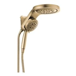 HydroRain Two-in-One 5-Spray 6 In. Dual Wall Mount Fixed And Handheld H2Okinetic Shower Head In Stainless -Allied Brass Shop 346aabfce6a0b89fbe88ee67f7b3c544 1800x1800