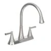 Cantara High-Arc 2-Handle Standard Kitchen Faucet With Side Sprayer In Polished Chrome