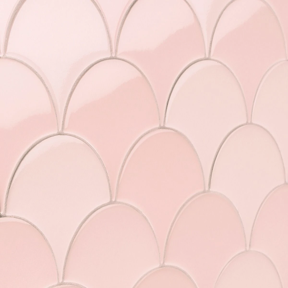Bond Tile Riptide Rose 2.44 In. X 5 In. Fish Scale Polished Ceramic Wall Tile (48 Pieces 4.06 Sq. Ft. / Case) 7 Bond Tile Riptide Rose 2.44 In. X 5 In. Fish Scale Polished Ceramic Wall Tile (48 Pieces 4.06 Sq. Ft. / Case) - Image 7