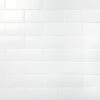Ivy Hill Tile Barnet White 3 In. X 9 In. X 10mm Matte Ceramic Subway Wall Tile (30 Pieces / 5.16 Sq. Ft. / Box)