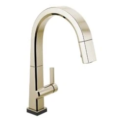 Pivotal Single-Handle Pull-Down Sprayer Kitchen Faucet With Touch2O Technology And MagnaTite Docking In Arctic Stainless -Allied Brass Shop 41b5e75fcd85f3b575829d685de72e56 1800x1800