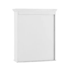 Ashburn 23 In. W X 28 In. H X 8 In. D Framed Surface-Mount Bathroom Medicine Cabinet In White -Allied Brass Shop 43c11097e9c0db27a949144761293d2e 1800x1800