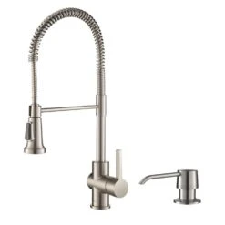 Britt Single-Handle Pull Down Sprayer Kitchen Faucet In Brushed Gold 25 Britt Single-Handle Pull Down Sprayer Kitchen Faucet In Brushed Gold -Allied Brass Shop 4448df8fdd98dfb41468566b15951cf8 b62bc06e 490c 42c1 b5b7 23db52b6bbd7 1800x1800