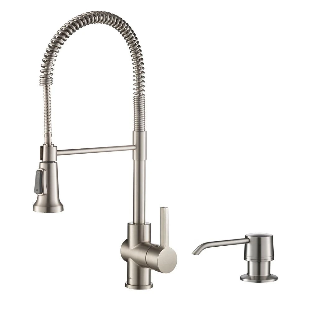 Britt Single-Handle Pull Down Sprayer Kitchen Faucet In Brushed Gold 13 Britt Single-Handle Pull Down Sprayer Kitchen Faucet In Brushed Gold - Image 13