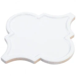 Bond Tile Roma White 6.25 In. X 7.25 In. Ceramic Arabesque Wall Tile (30 Pieces 4.84 Sq. Ft. / Box) -Allied Brass Shop 46f315dc 1df2 4c3c adc6 9487915fbf9b.d1928889575d33783365eebd4380bd08 1800x1800