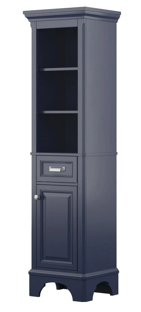 Foremost® Williamson 18"W X 67-1/2"H Aegean Blue Linen Cabinet 6 Foremost® Williamson 18"W X 67-1/2"H Aegean Blue Linen Cabinet - Image 6