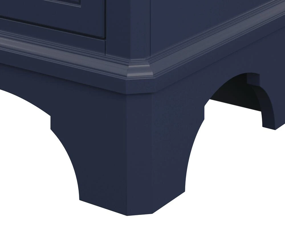 Foremost® Williamson 18"W X 67-1/2"H Aegean Blue Linen Cabinet 5 Foremost® Williamson 18"W X 67-1/2"H Aegean Blue Linen Cabinet - Image 5