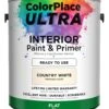 ColorPlace ULTRA Interior Paint & Primer In One, 1 Gallon
