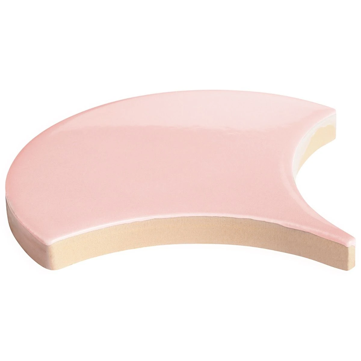 Bond Tile Riptide Rose 2.44 In. X 5 In. Fish Scale Polished Ceramic Wall Tile (48 Pieces 4.06 Sq. Ft. / Case) 11 Bond Tile Riptide Rose 2.44 In. X 5 In. Fish Scale Polished Ceramic Wall Tile (48 Pieces 4.06 Sq. Ft. / Case) - Image 11