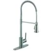 1200 Series Single-Handle Pull-Down Sprayer Kitchen Faucet In Stainless Steel