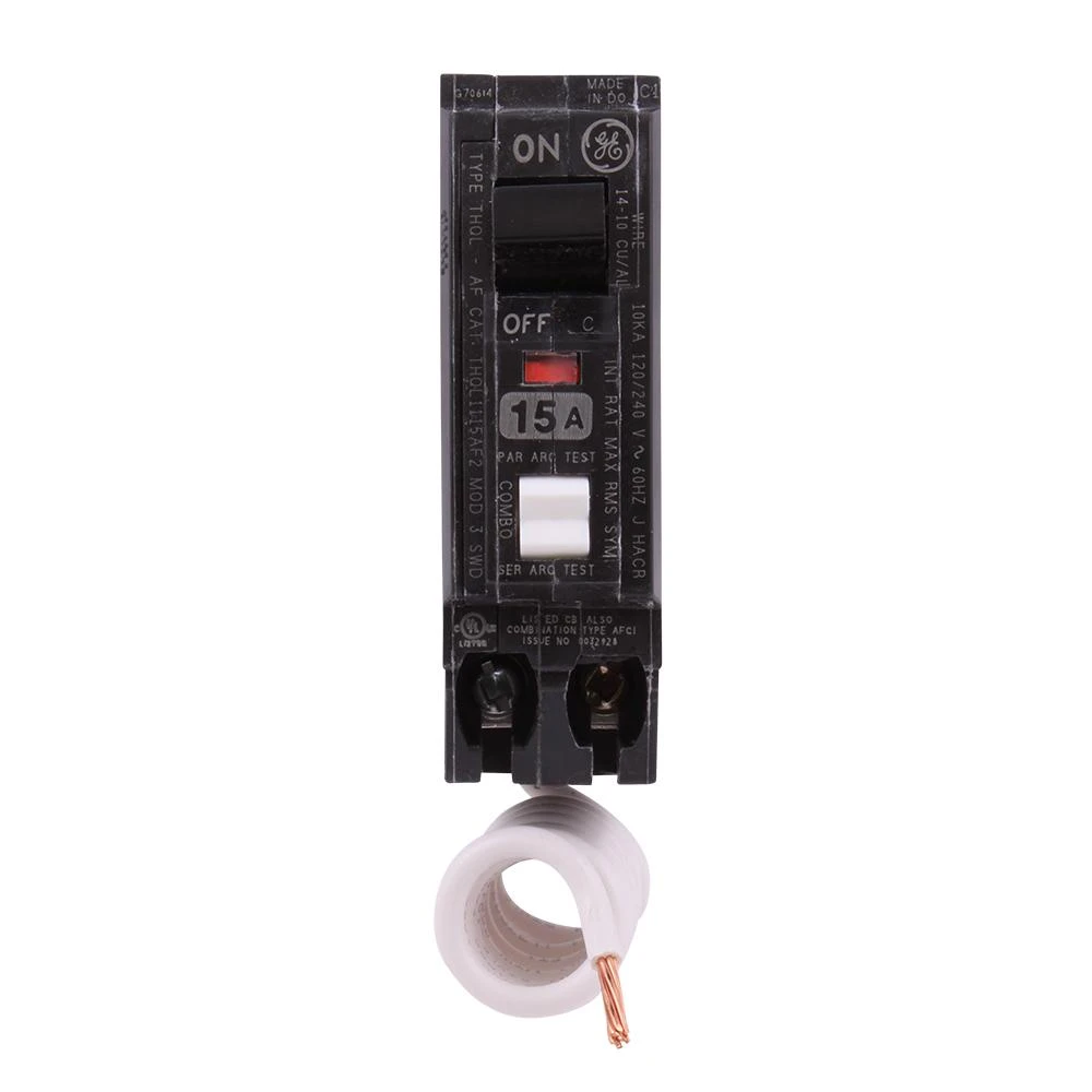 Q-Line 15 Amp Single-Pole Arc Fault Combination Circuit Breaker 2 Q-Line 15 Amp Single-Pole Arc Fault Combination Circuit Breaker - Image 2