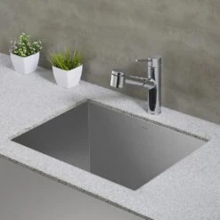 Oletto Single Handle Pull Out Kitchen Faucet In Chrome Finish 19 Oletto Single Handle Pull Out Kitchen Faucet In Chrome Finish -Allied Brass Shop 4f8c2e69b4f78011a08a75e8dadb1f54 1800x1800