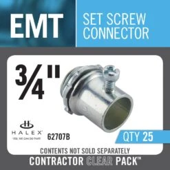 3/4 In. Electrical Metallic Tube (EMT) Set-Screw Connectors (25-Pack) -Allied Brass Shop 5b220c712a01b824fdd017b4d38cd3a0 1800x1800