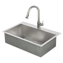 Memphis Single-Handle Pull-Down Sprayer Kitchen Faucet With 1.8 GPM In Stainless Steel -Allied Brass Shop 6473e95f5d5dc3319c011a14eb8ddb81 1800x1800