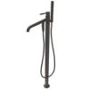 Valspar Kingston Brass Vintage Oil Rubbed Bronze 1-Handle Residential Freestanding Bathtub Faucet With Hand Shower