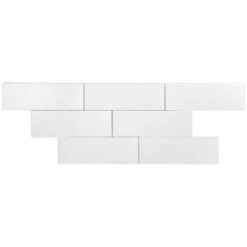 Ivy Hill Tile Barnet White 3 In. X 9 In. X 10mm Matte Ceramic Subway Wall Tile (30 Pieces / 5.16 Sq. Ft. / Box) -Allied Brass Shop 67368426d5db6439149d49135d28f81b 1800x1800