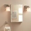 16-in X 20-in Rectangle Surface/Recessed Mirrored Medicine Cabinet