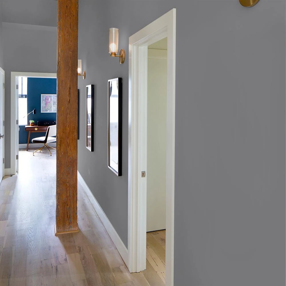 ColorPlace ULTRA Interior Paint & Primer, Elegant Charcoal, Semi-Gloss, 1 Gallon 4 ColorPlace ULTRA Interior Paint & Primer, Elegant Charcoal, Semi-Gloss, 1 Gallon - Image 4