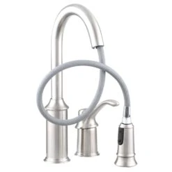 Aberdeen Single-Handle Pull-Down Sprayer Kitchen Faucet With Reflex In Classic Stainless -Allied Brass Shop 71723bd02ffd5b82448899db8d12d455 1800x1800