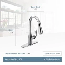 Arbor Single-Handle Pull-Down Sprayer Kitchen Faucet With Reflex And Soap/Lotion Dispenser In Matte Black 11 Arbor Single-Handle Pull-Down Sprayer Kitchen Faucet With Reflex And Soap/Lotion Dispenser In Matte Black -Allied Brass Shop 72afc473054cf224a67f5a3ea43b0dfc 1800x1800