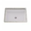 TOTO Atherton 17 In. Rectangular Undermount Bathroom Sink In Cotton White