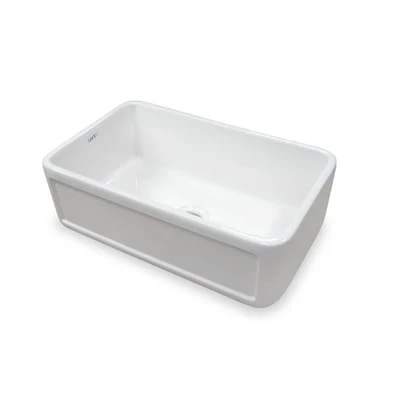 Bante Duo 31-in X 18.8-in White Single Bowl Undermount Apron Front/Farmhouse Residential Kitchen Sink 1 Bante Duo 31-in X 18.8-in White Single Bowl Undermount Apron Front/Farmhouse Residential Kitchen Sink
