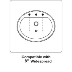 KOHLER Cimarron 8 In. Widespread Vitreous China Pedestal Combo Bathroom Sink In White With Overflow Drain -Allied Brass Shop 7505760ef338f7953b1e43d8948edd26 754fb91a 40a3 4d32 bd08 b95504ac82ed 1800x1800