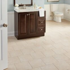 TrafficMaster Laguna Bay 12 In. X 12 In. Cream Ceramic Floor And Wall Tile (14.53 Sq. Ft. / Case) -Allied Brass Shop 7671fb1857bf122b94b53352012ac848 1800x1800