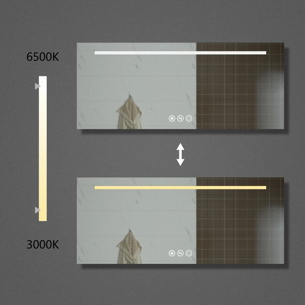72 In X 30 In Led Frameless Bathroom/Wall Mirror 5 72 In X 30 In Led Frameless Bathroom/Wall Mirror - Image 5