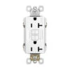 Legrand Radiant White 20-Amp Decorator GFCI Residential/Commercial Outlet