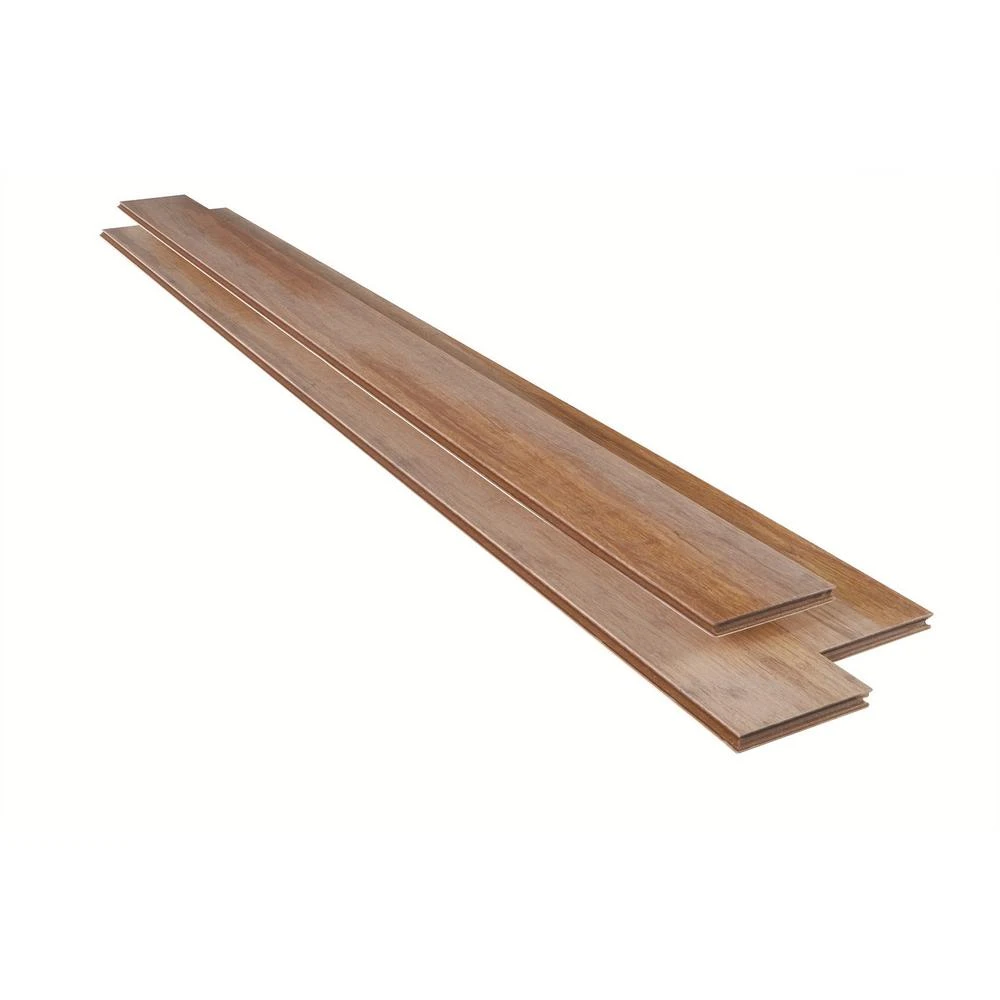 Home Decorators Collection Wire Brushed Strand Woven Sand 3/8 In. T X 5-1/8 In. W X 72-7/8 In. L Engineered Click Bamboo Flooring 3 Home Decorators Collection Wire Brushed Strand Woven Sand 3/8 In. T X 5-1/8 In. W X 72-7/8 In. L Engineered Click Bamboo Flooring - Image 3