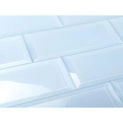 ABOLOS Frosted Elegance White Subway 3 In. X 12 In Glossy Glass Subway Tile (1 Sq. Ft.) -Allied Brass Shop 807c5808348b33ba5695fde12997eb6f 1800x1800
