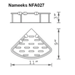 Nameeks Chrome Stainless Steel Bathtub Caddy -Allied Brass Shop 810018753153 11167428 1800x1800