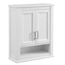 Durham 24-in W X 30-in H X 10-in D White Oak Bathroom Wall Cabinet -Allied Brass Shop 815324022313xl 1800x1800