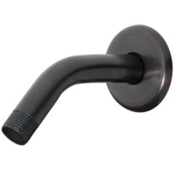 AquaSource 0.5-in Oil Rubbed Bronze Shower Arm And Flange