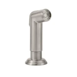 Builders 2-Handle Standard Kitchen Faucet With Sprayer In Stainless Steel -Allied Brass Shop 87ed7d9016610f4943fdd27a2cdcaefa 1800x1800