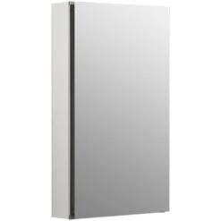 Flat Edge 15 In. X 26 In. Recessed Or Surface Mount Medicine Cabinet