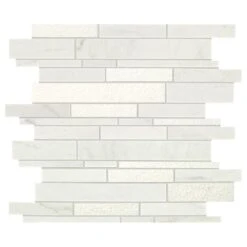 Daltile Stone Decor Glacier 12 In. X 14 In. X 10 Mm Marble Linear Mosaic Floor And Wall Tile (1 Sq. Ft./ Piece) -Allied Brass Shop 8b6c18a3ba18aeeb89cff72f6bcb1f39 1800x1800